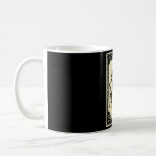 Caneca De Café A Carta de Tarot do Sociólogo Halloween Soky Gótic