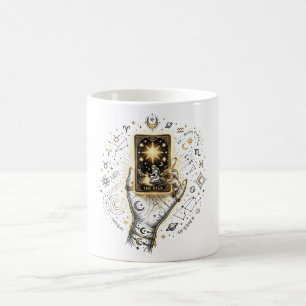 Caneca De Café A Carta Tarot da Estrela Arte Celestial Mística Gl
