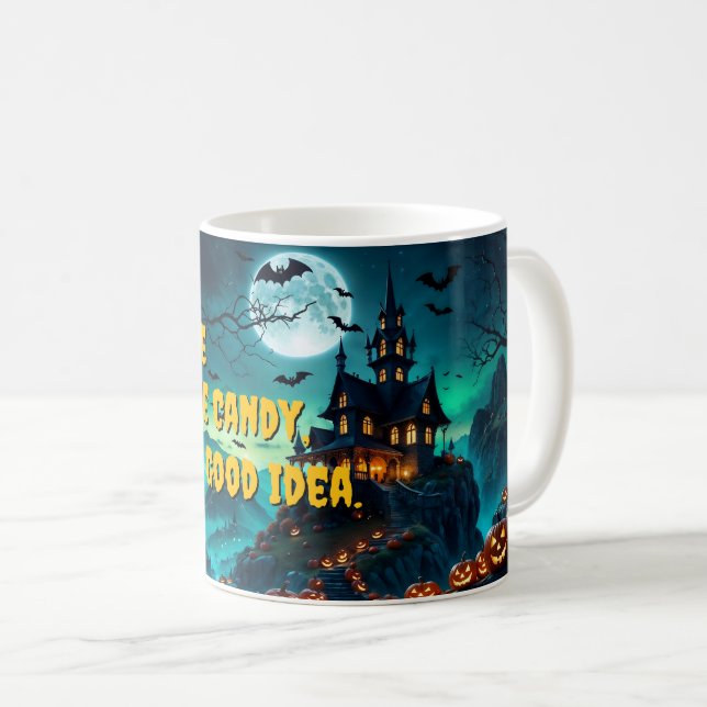 Caneca De Café A Casa à Beira da Estrada das Abóboras (Frente Esquerda)