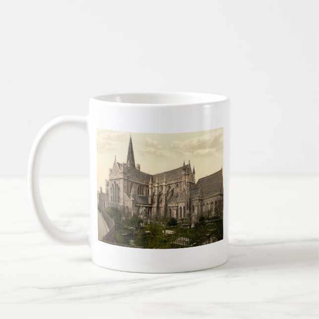 Caneca De Café A catedral de St Patrick, Dublin, Ireland (Esquerda)