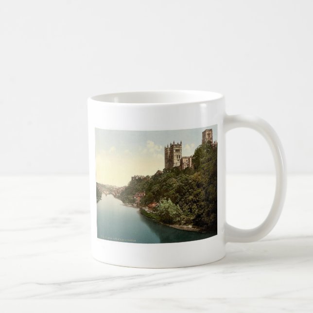 Caneca De Café A catedral e o castelo da ponte, Durham, (Direita)