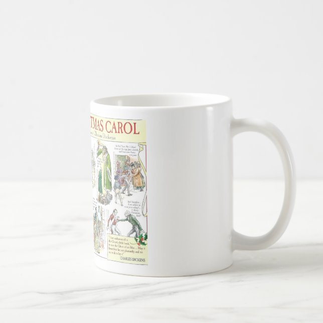 Caneca De Café A Christmas Carol (Direita)