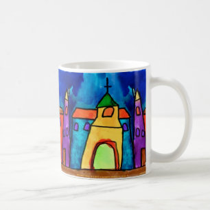Caneca De Café A cidade do inverno pelo tanoeiro Nielsen,