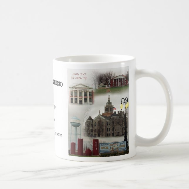 Caneca De Café A cidade elétrica (Direita)
