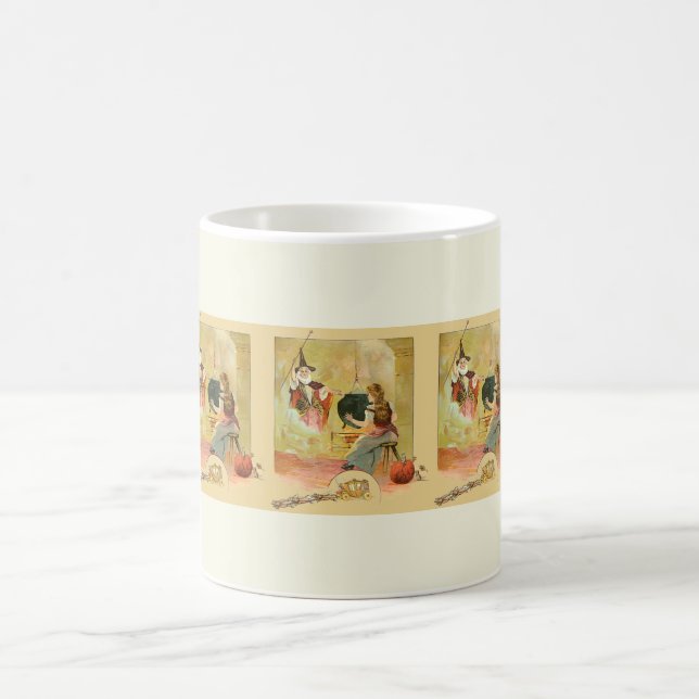 Caneca De Café A Cinderela e Sua Fada Madrinha (Centro)