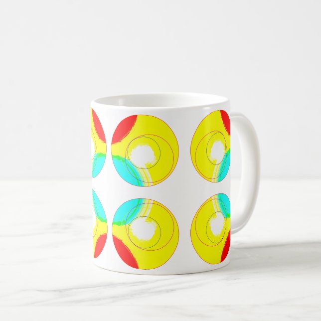 Caneca De Café A circular por... (Frente Esquerda)