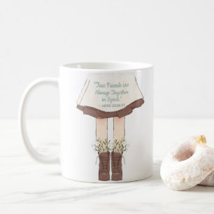 Caneca De Café A citação de Anne of Green Gables True Friends