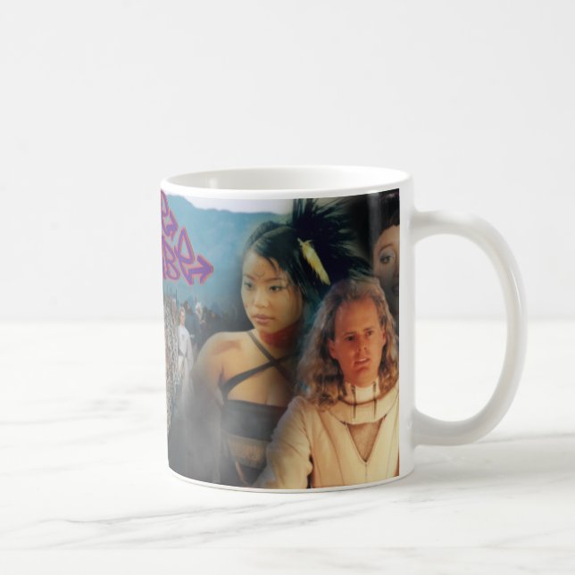 Caneca De Café A colagem da série 3 do tribo (Direita)