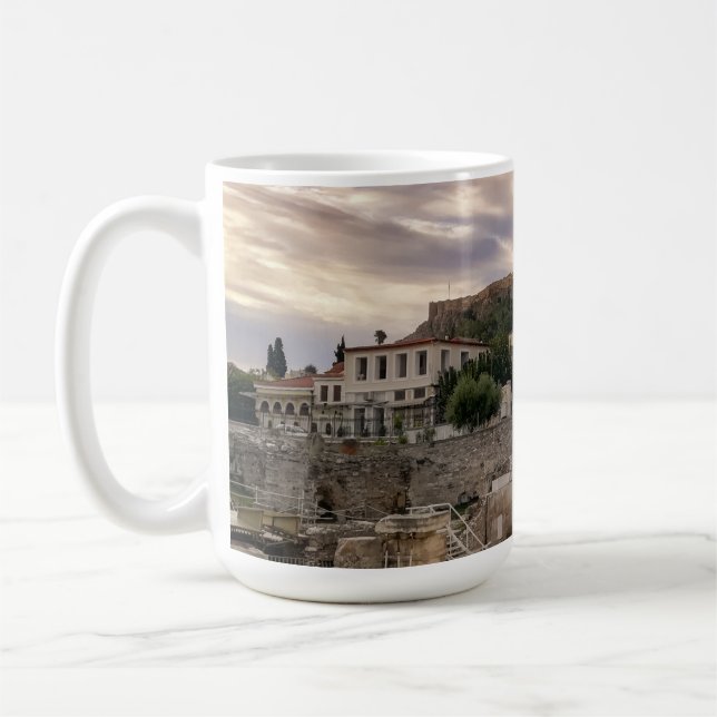 Caneca De Café A Colorida Atenas (Esquerda)