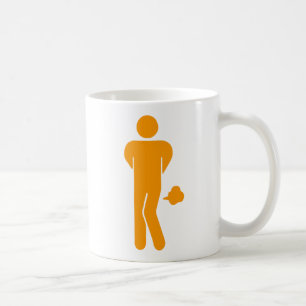 Caneca De Café A COMIDA THAI PODE SER ESPIONOSA ⚠ Sinal Engraçado