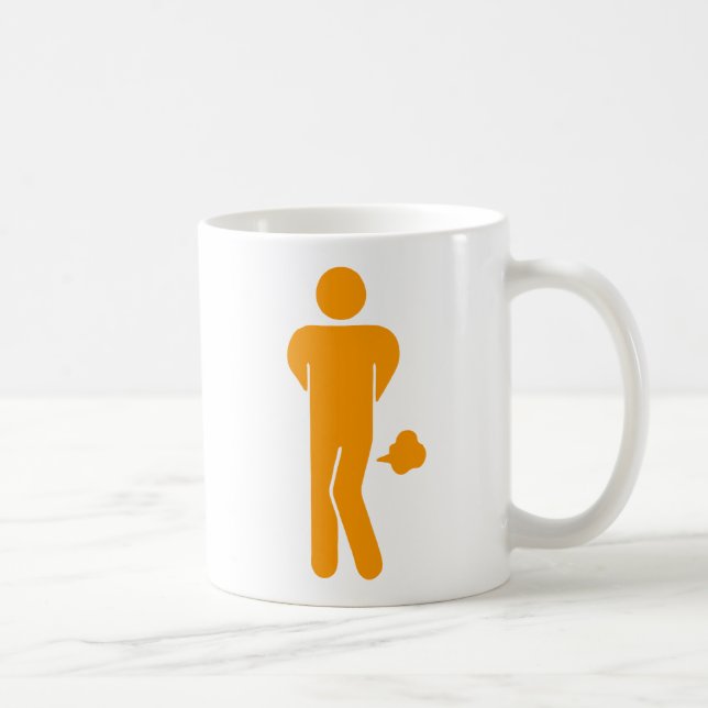 Caneca De Café A COMIDA THAI PODE SER ESPIONOSA ⚠ Sinal Engraçado (Direita)