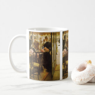 Caneca De Café A Compra Rapariga de James Tissot, Victorian Fine 