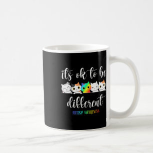 Caneca De Café A Consciência Autismo... Está Bem Para Ser Diferen