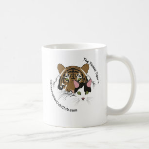Caneca De Café A conservação Cub do tigre o mais minúsculo bat