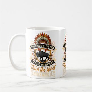 Caneca De Café A Cor Da Pele É Menos Importante Do Que O