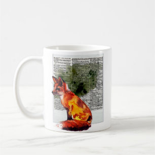 Caneca De Café A Cor de Água de Fotos Instantânea da Fox Definiti