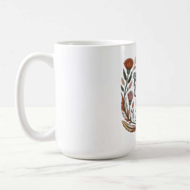 Caneca De Café A Coragem de uma Mãe Inspira Heróis (Esquerda)