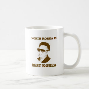 Caneca De Café A Coreia do Norte é a melhor Coreia