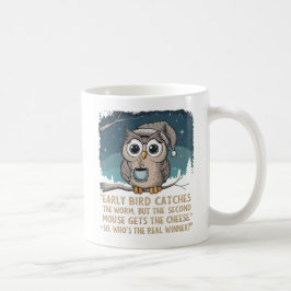 Caneca De Café A Coruja tem um Ponto