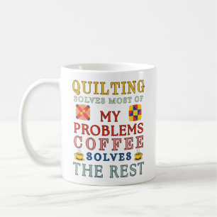Caneca De Café A Costura Resolve A Maioria Dos Meus Problemas