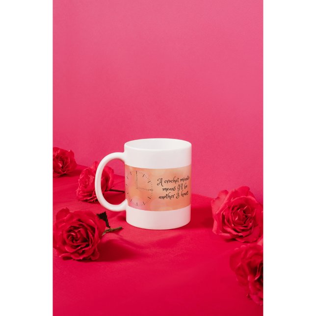 Caneca De Café A crochet minute coffee mug (Criador carregado)