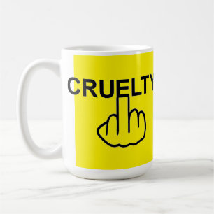 Caneca De Café A Crueldade De Viagem De Aves De Cama É Cruel