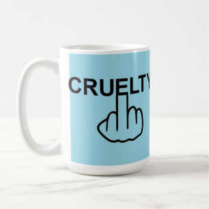 Caneca De Café A Crueldade De Viagem De Aves De Cama É Cruel