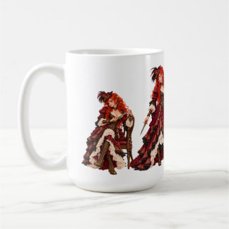 Caneca De Café A Dama É uma Jogadora (Irmã Vermelha)