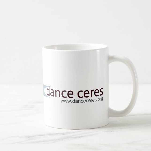 Caneca De Café a dança ceres o logotipo (Direita)