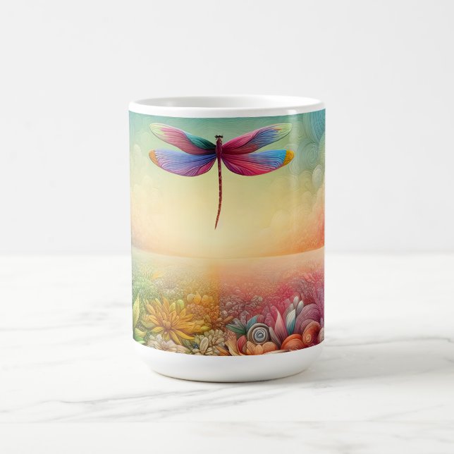 Caneca De Café A dança da Dragonfly - (Centro)
