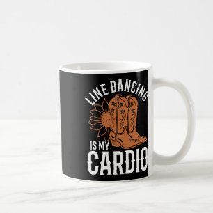 Caneca De Café A Dança De Linha É Minha Dançarina De Cardio Line