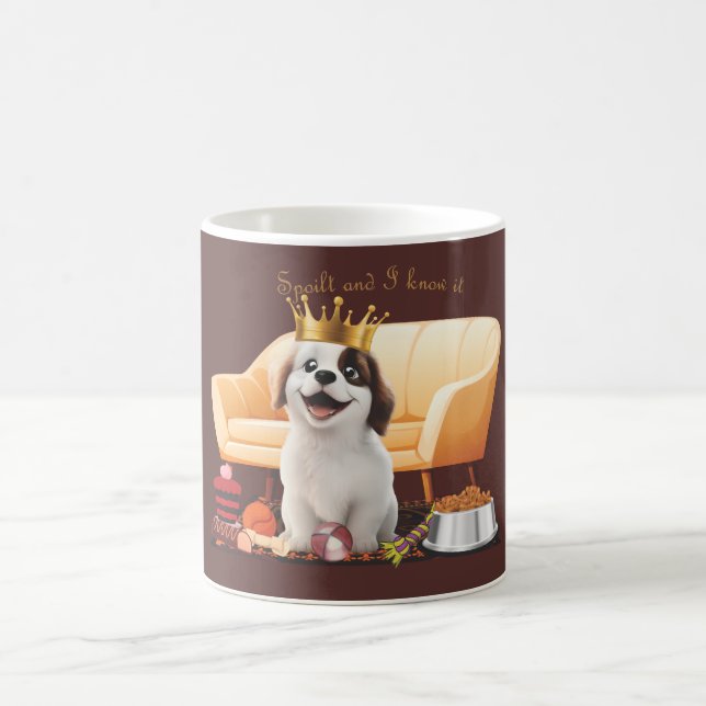 Caneca De Café A delightful and charming 'Spoiled Puppy' (Centro)