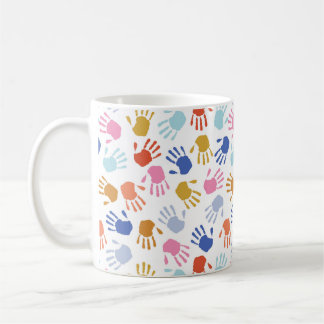 Caneca De Café A Doçura em Desordem - mãozinhas por todos os lado