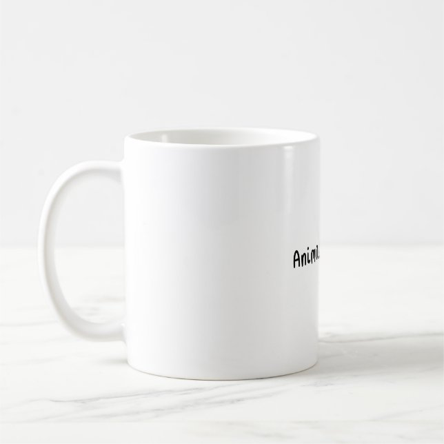 Caneca De Café A é para animais (Esquerda)