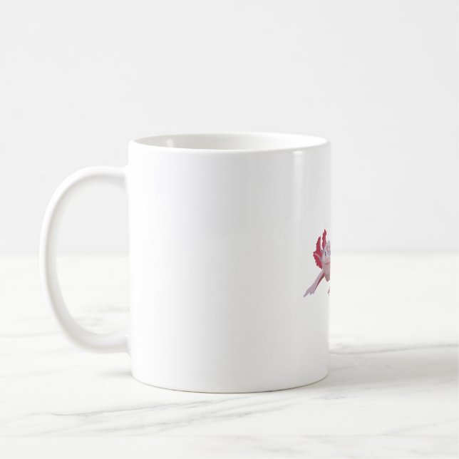 Caneca De Café A é para Axolotl (Esquerda)