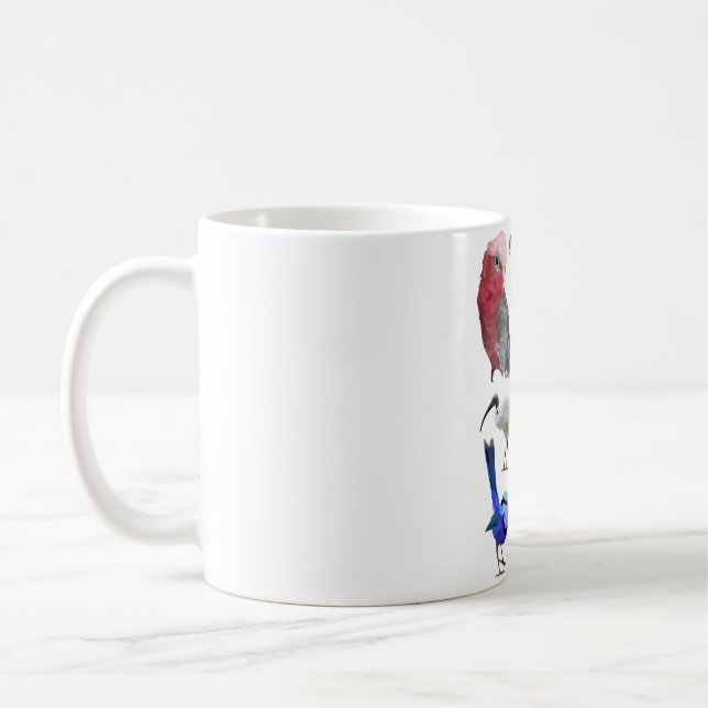 Caneca De Café A é para o Ave Australiano (Esquerda)