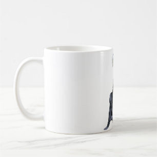 Caneca De Café A é para o macaco angolano Colobus