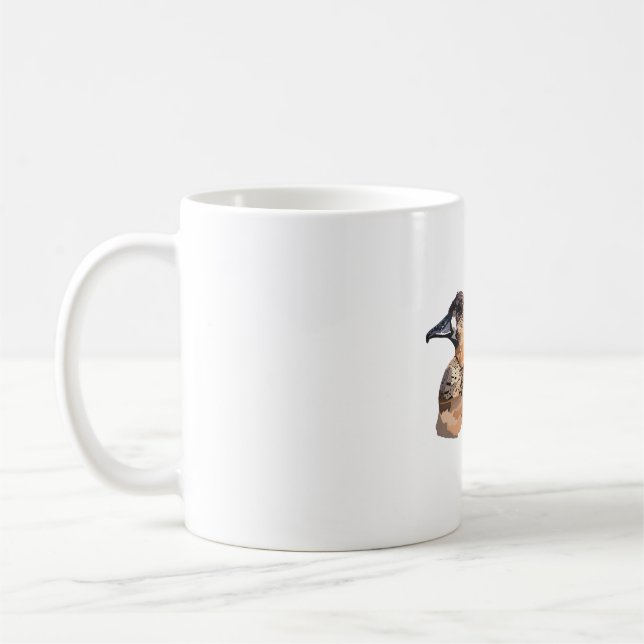 Caneca De Café A é para Pato Branco Africano (Esquerda)