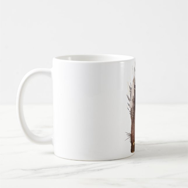 Caneca De Café A é para Porcupine Cretido Africano (Esquerda)