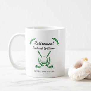 Caneca De Café A Elegente do Clube de Golfe de Reforma, Wreath, P