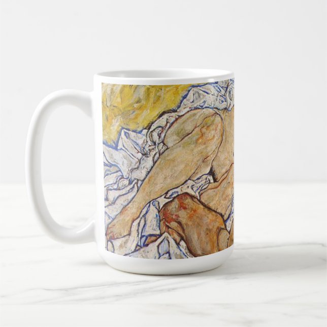 Caneca De Café A Embrace Egon Schiele (Esquerda)