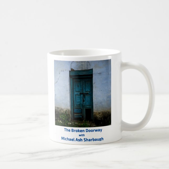 Caneca De Café A entrada quebrada com cinza Sharbaugh de Michael (Direita)