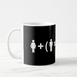 Caneca De Café A Equação do Amor para Homens
