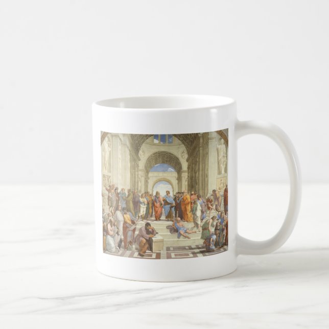 Caneca De Café A escola de Atenas (Direita)