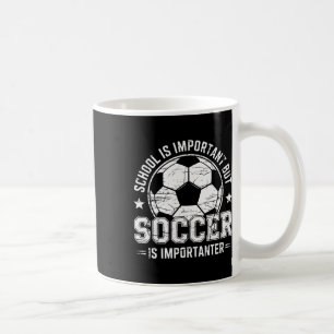 Caneca De Café A Escola É Importante Mas O Futebol É Mais Importa