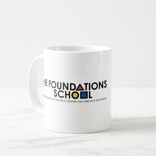 Caneca De Café A Escola Foundations no CCE Mug (Frente Esquerda)