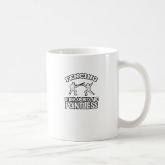 Caneca De Café A Esgrima De Outros Esportes Não Tem Ponta