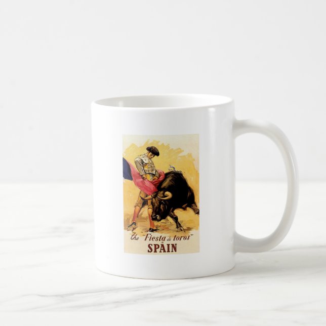 Caneca De Café A espanha de De Toros da festa (Direita)