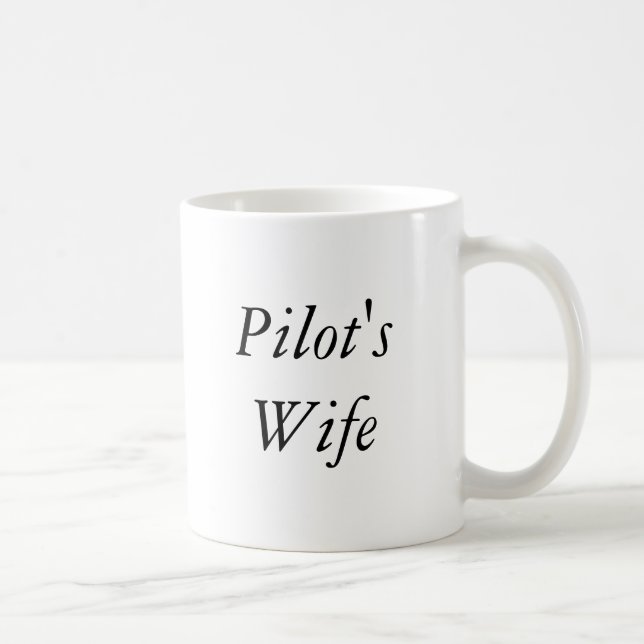 Caneca De Café A esposa do piloto (Direita)