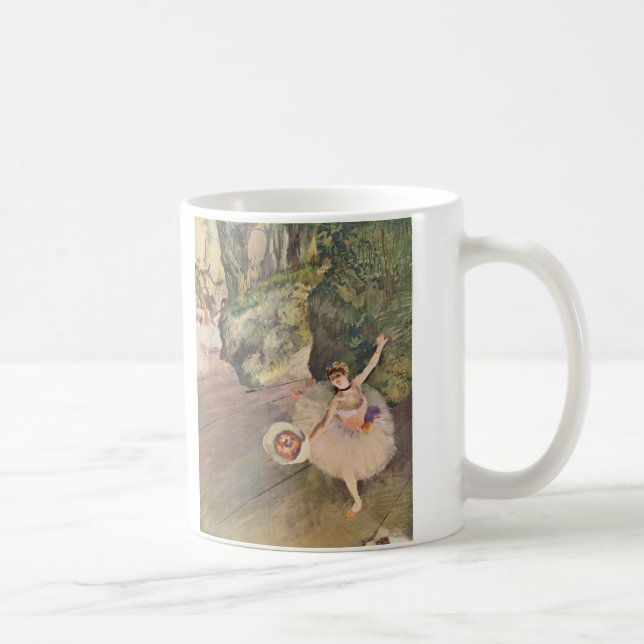 Caneca De Café A estrela do balé por Edgar Degas (Direita)